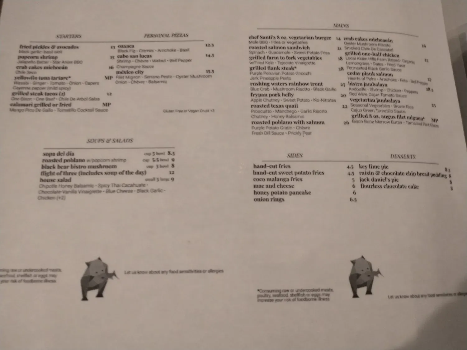 Menu 4