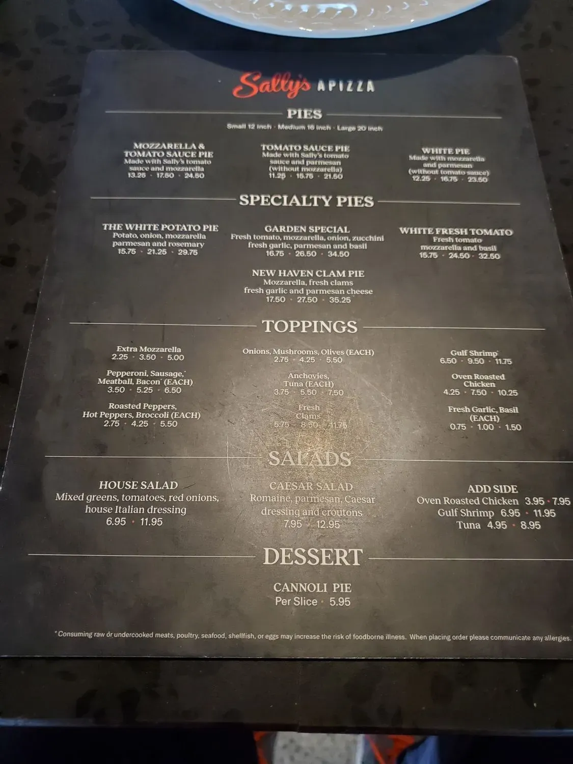 Menu 6