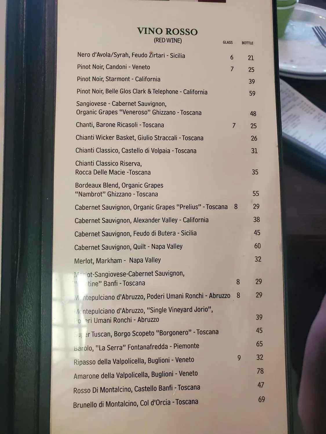 Menu 6