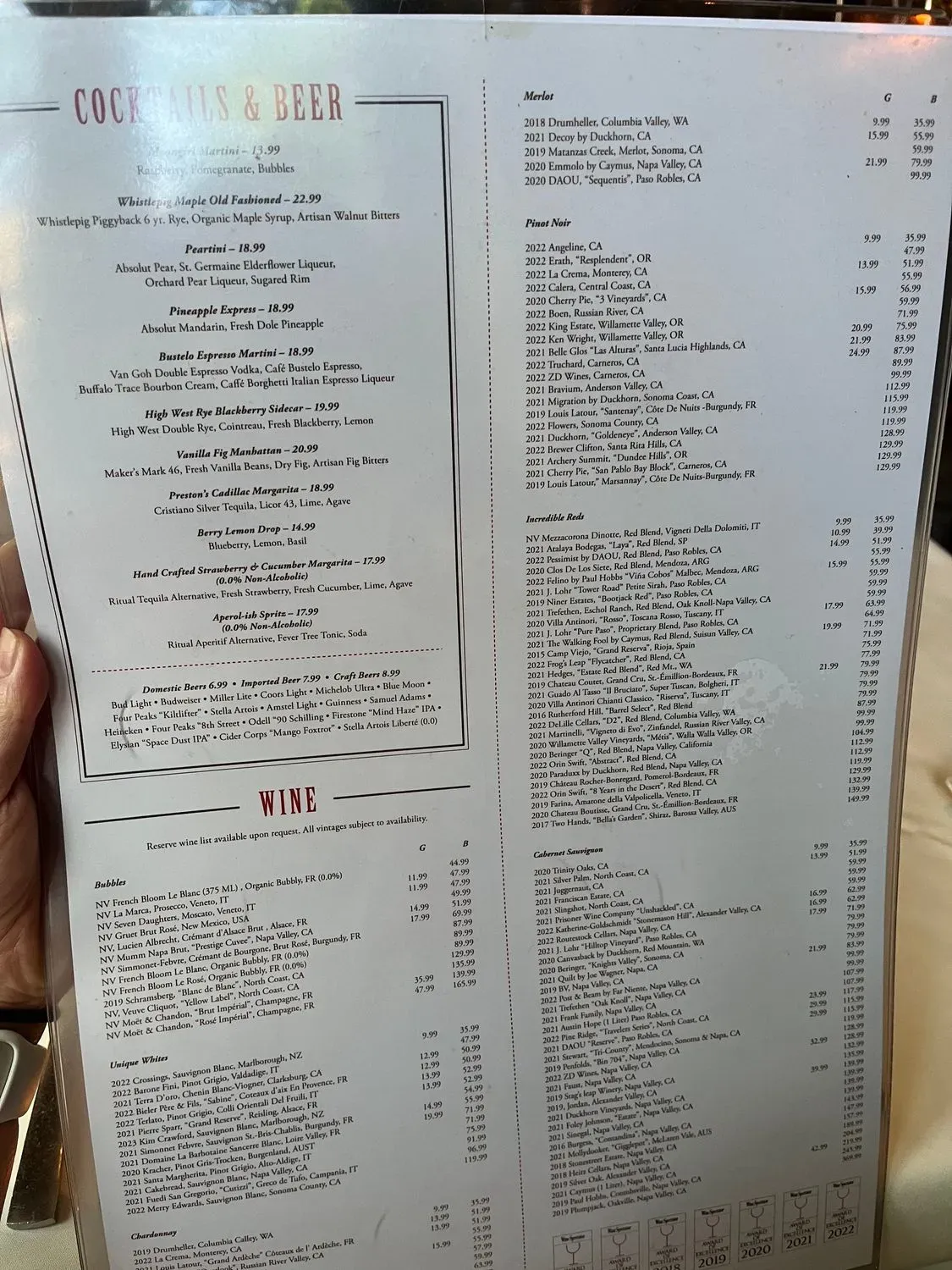 Menu 3