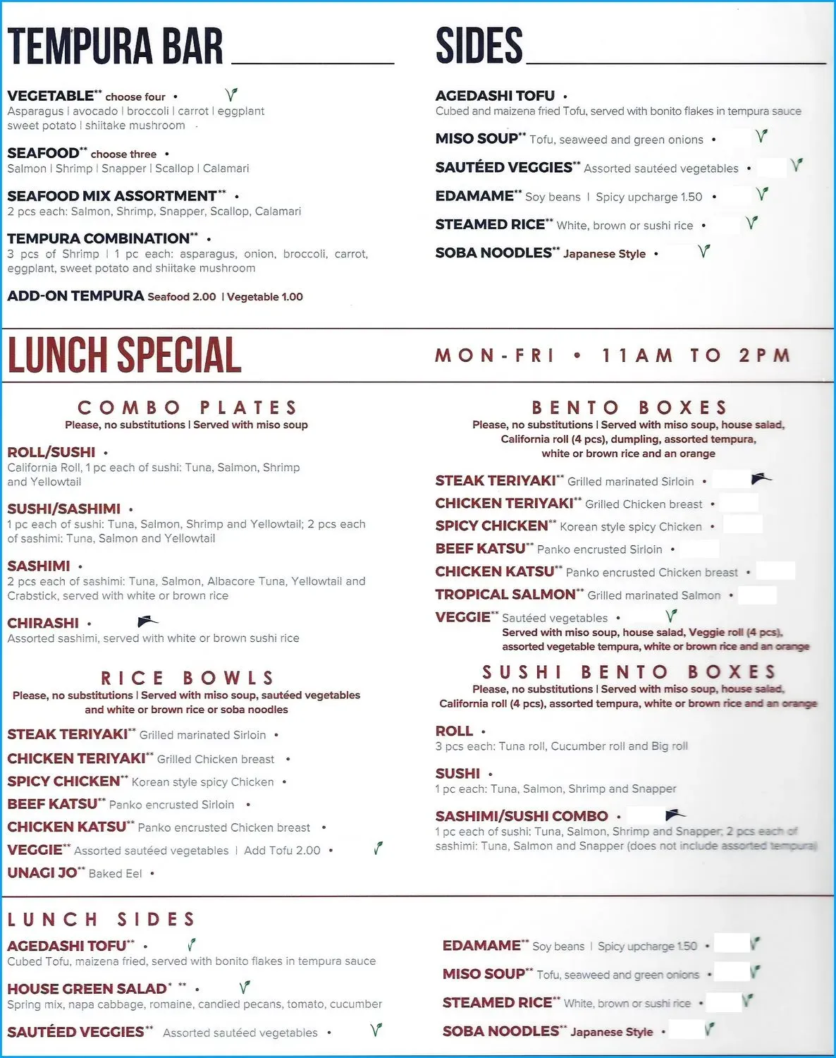 Menu 4