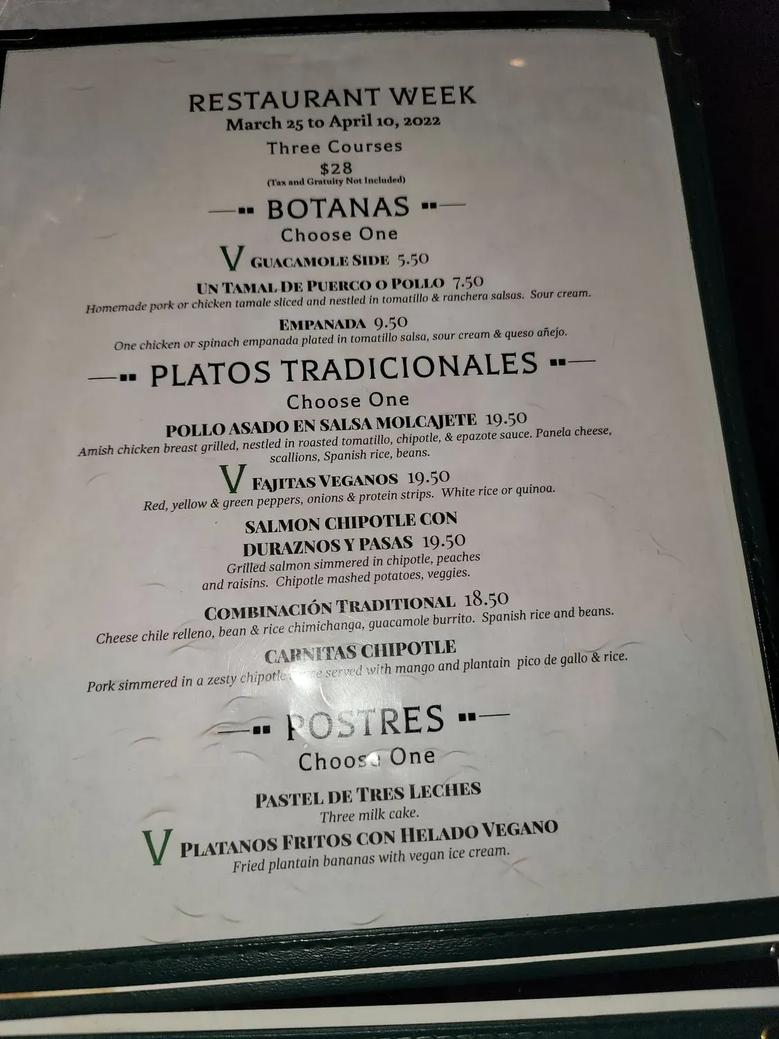 Menu 6