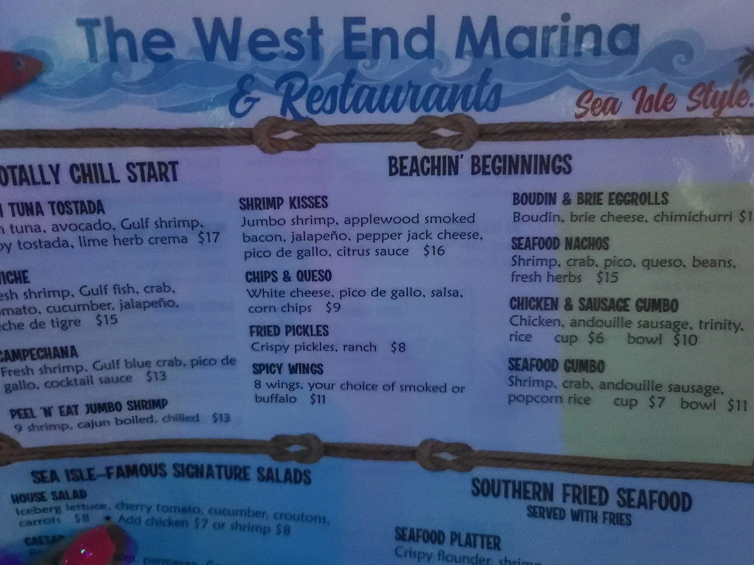 Menu 6