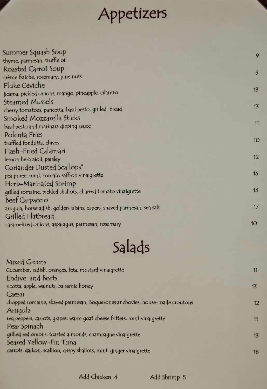 Menu 3