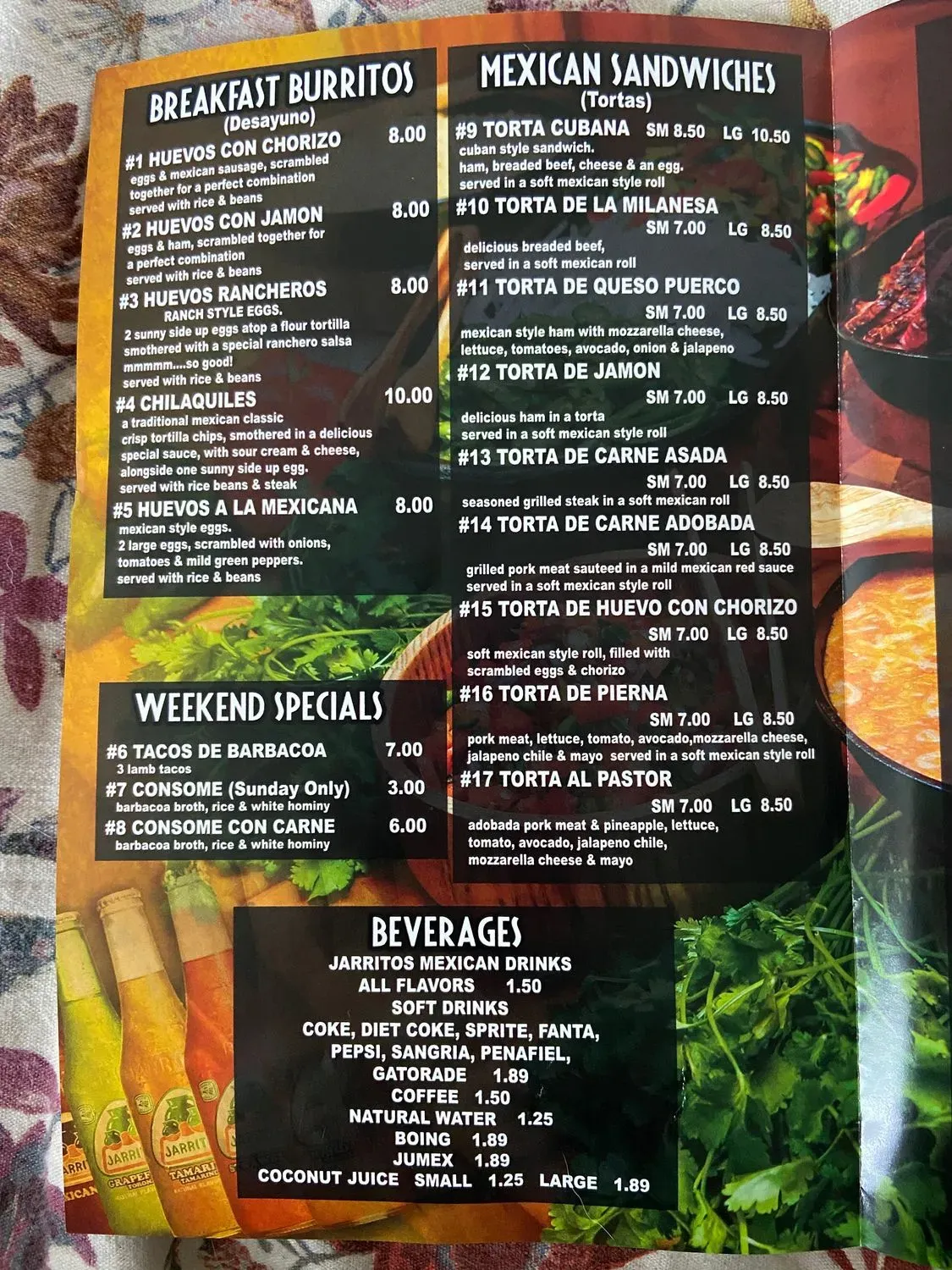 Menu 4