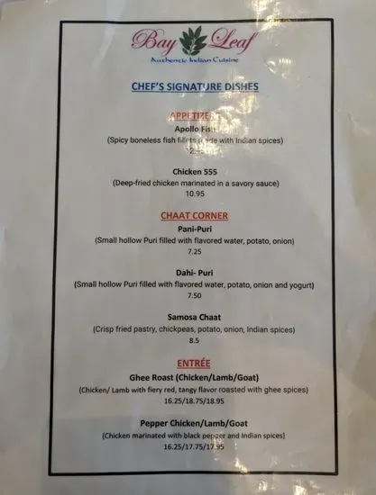 Menu 6