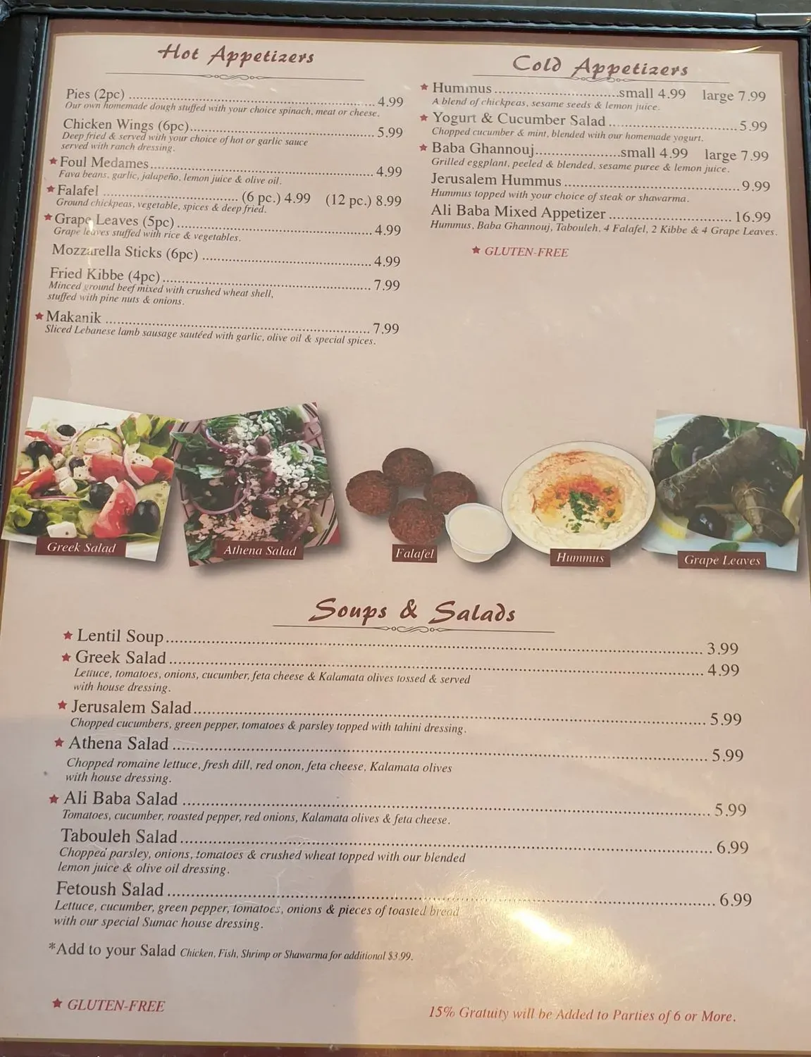 Menu 4