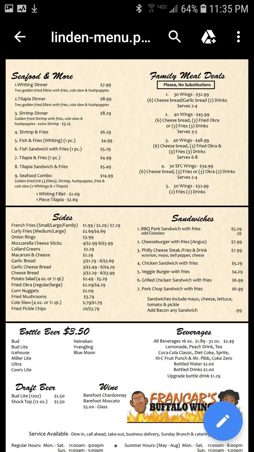 Menu 4