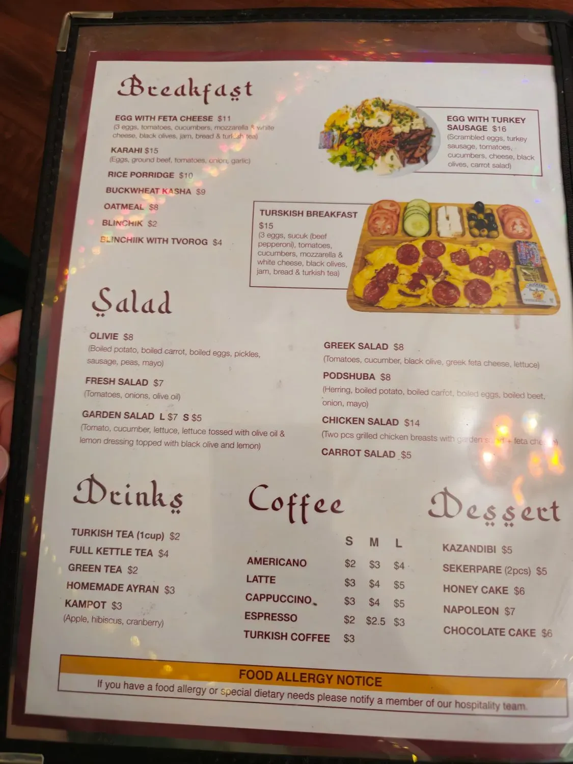 Menu 6