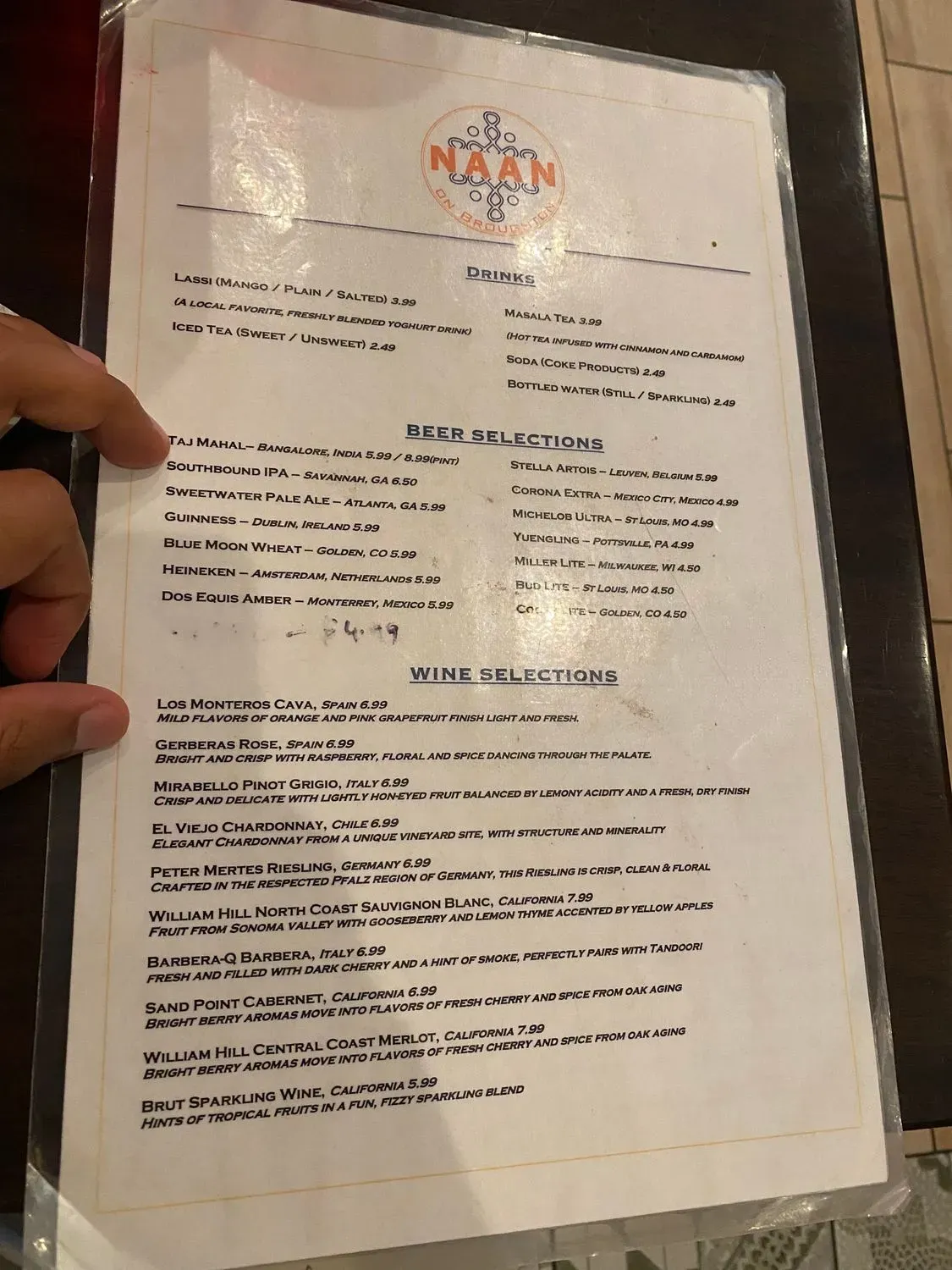 Menu 6