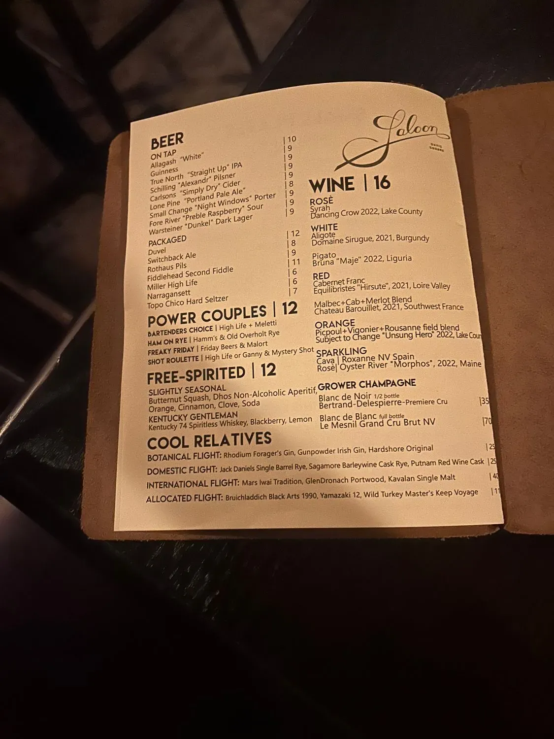 Menu 4