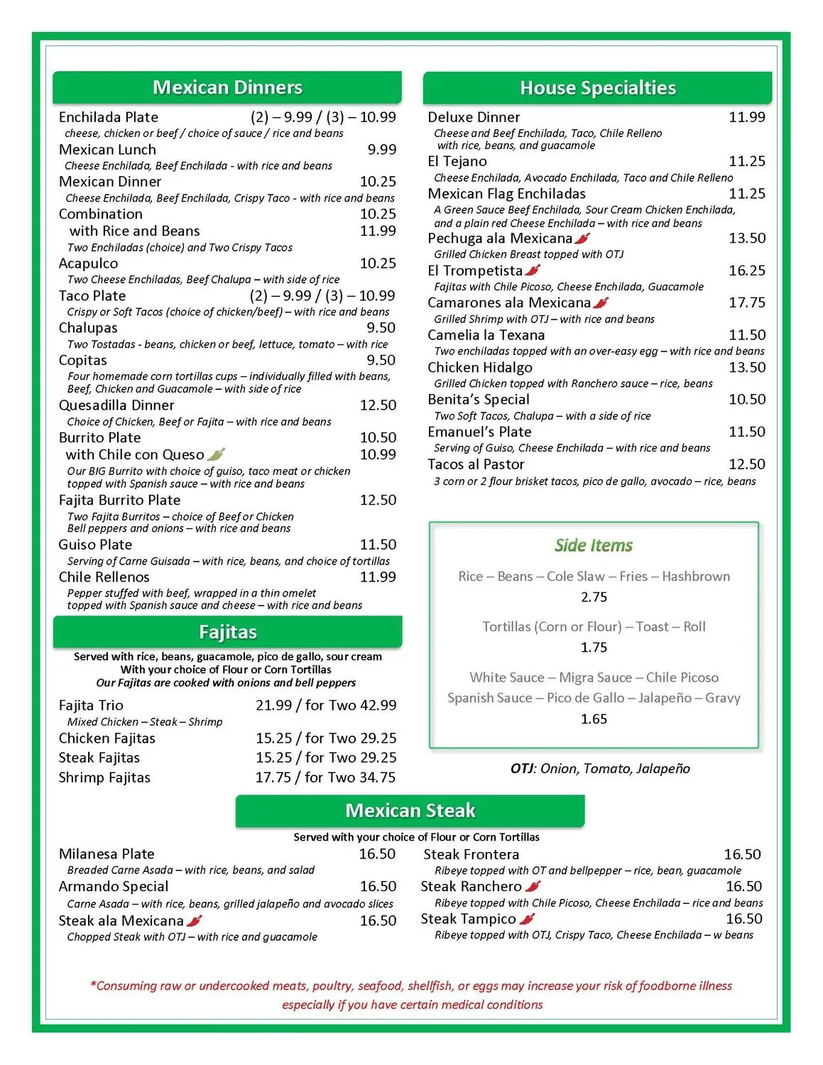 Menu 3