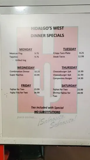 Menu 6