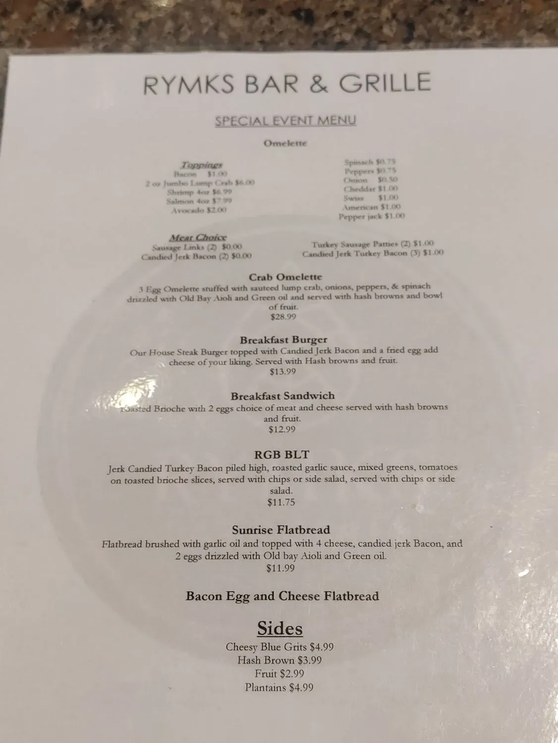 Menu 3