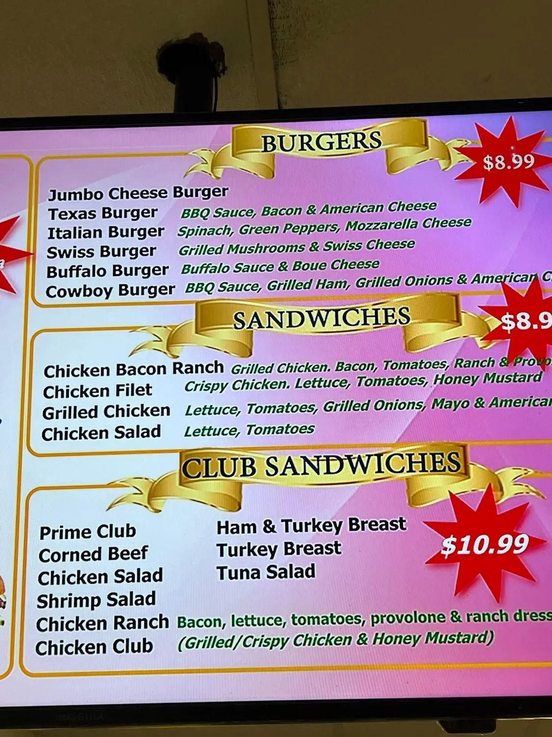 Menu 3