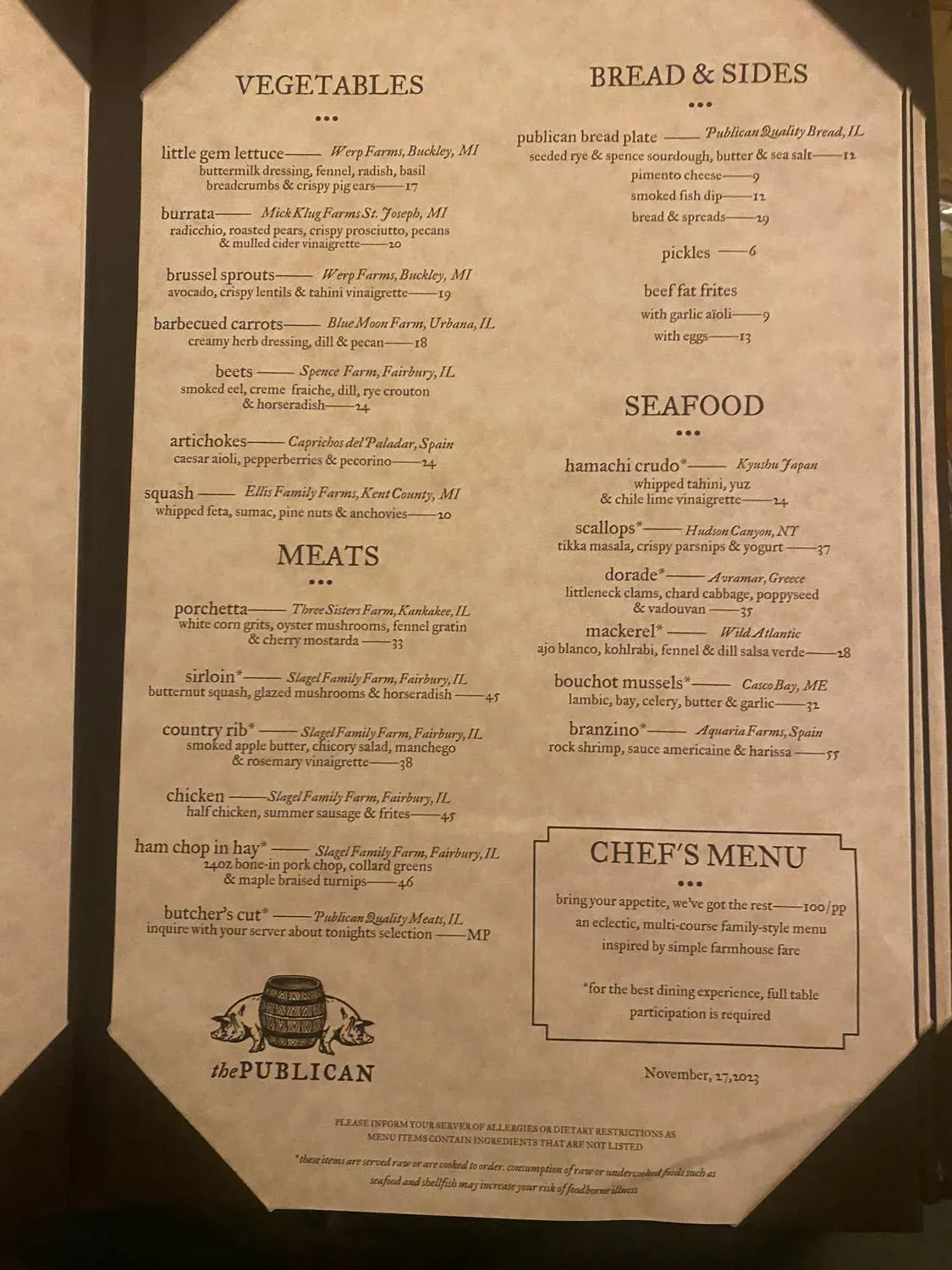 Menu 4