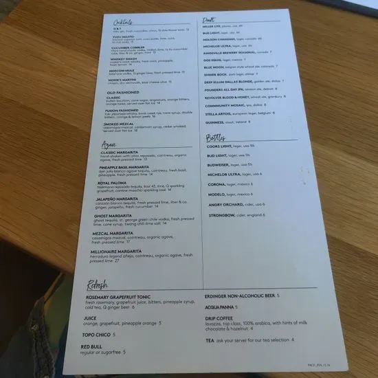 Menu 6