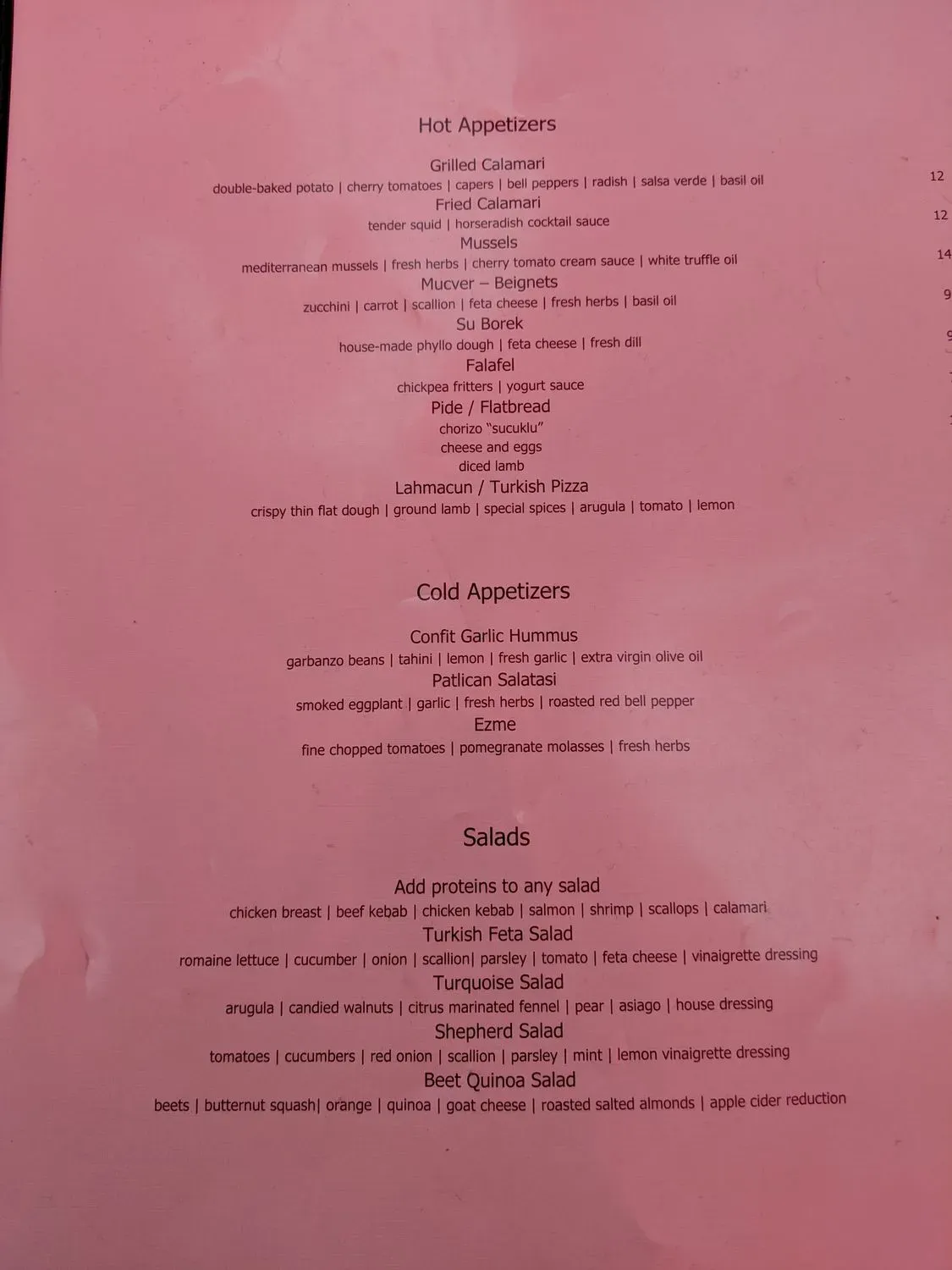 Menu 6