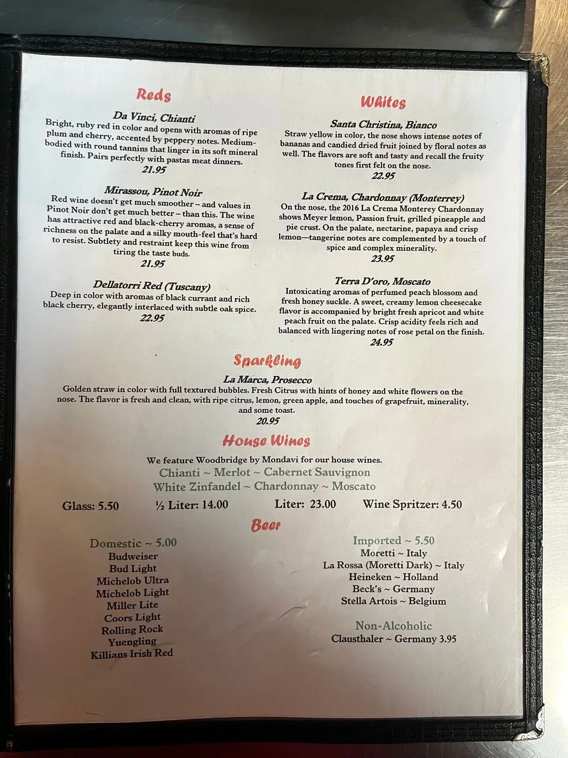 Menu 6