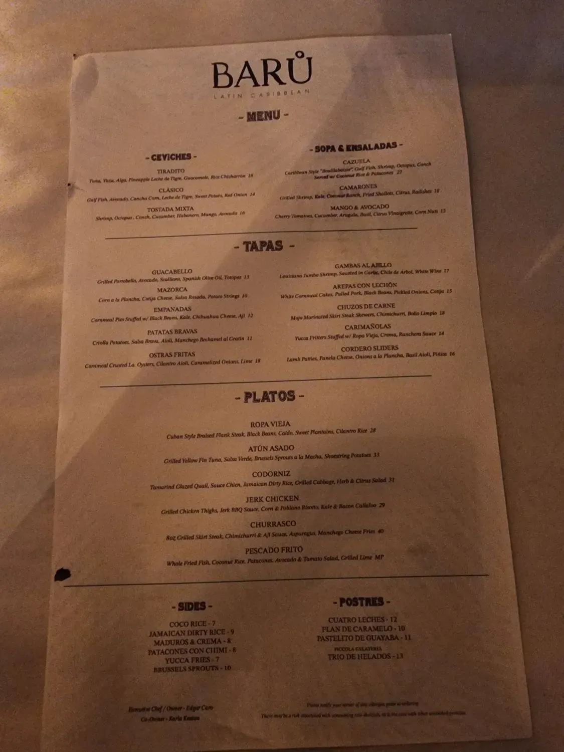 Menu 3