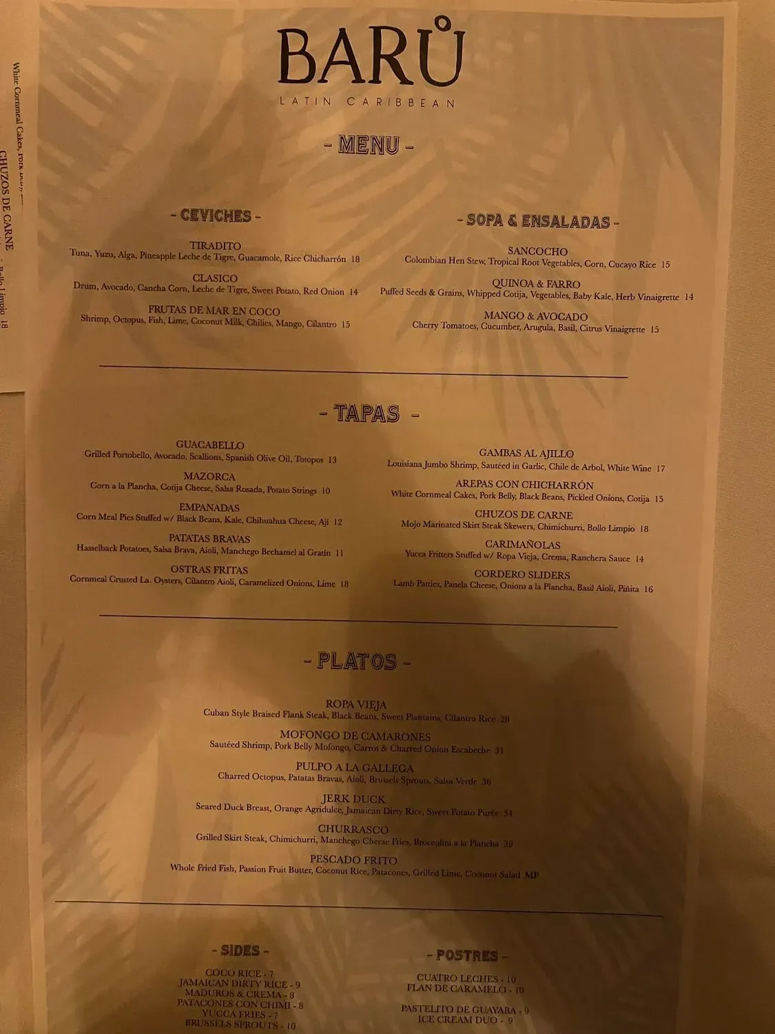 Menu 4