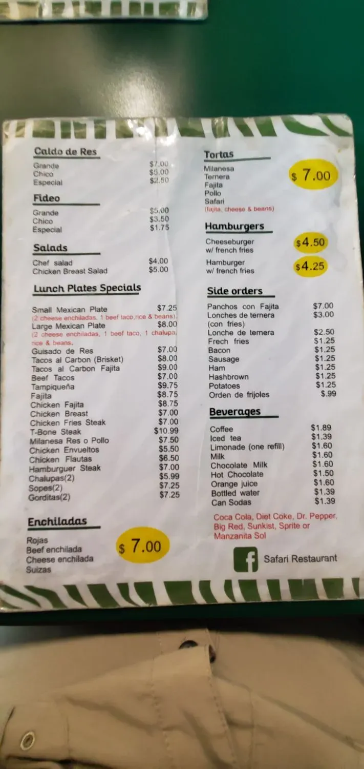 Menu 4