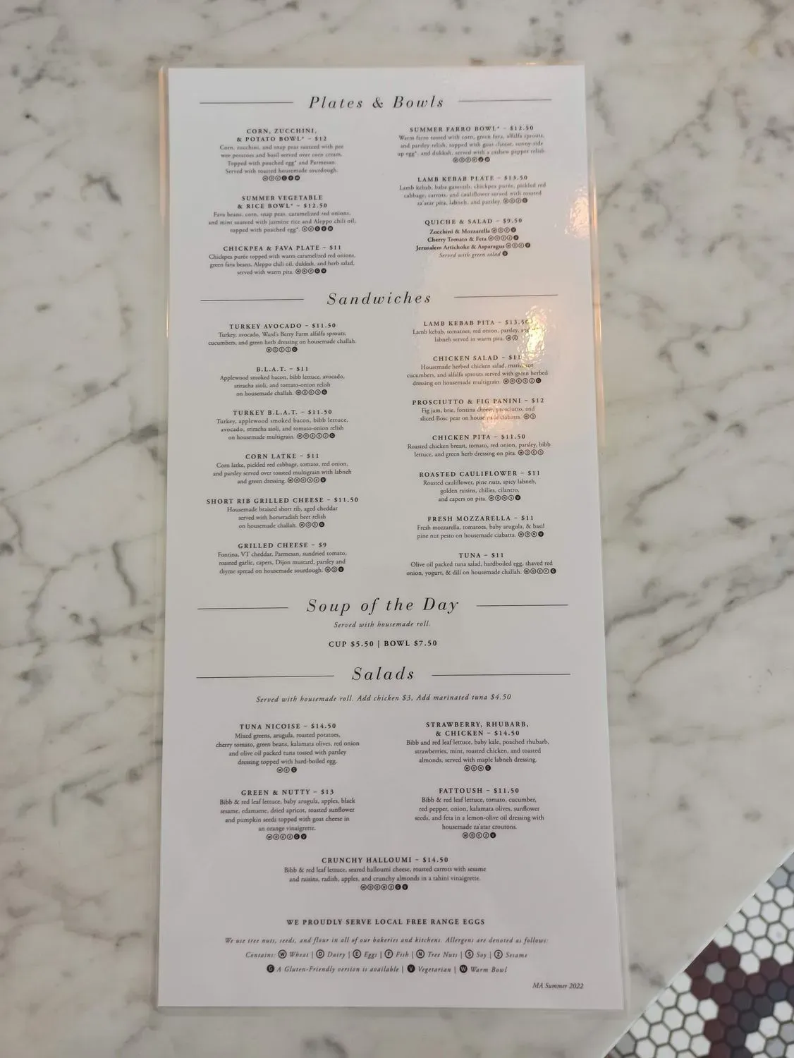 Menu 6