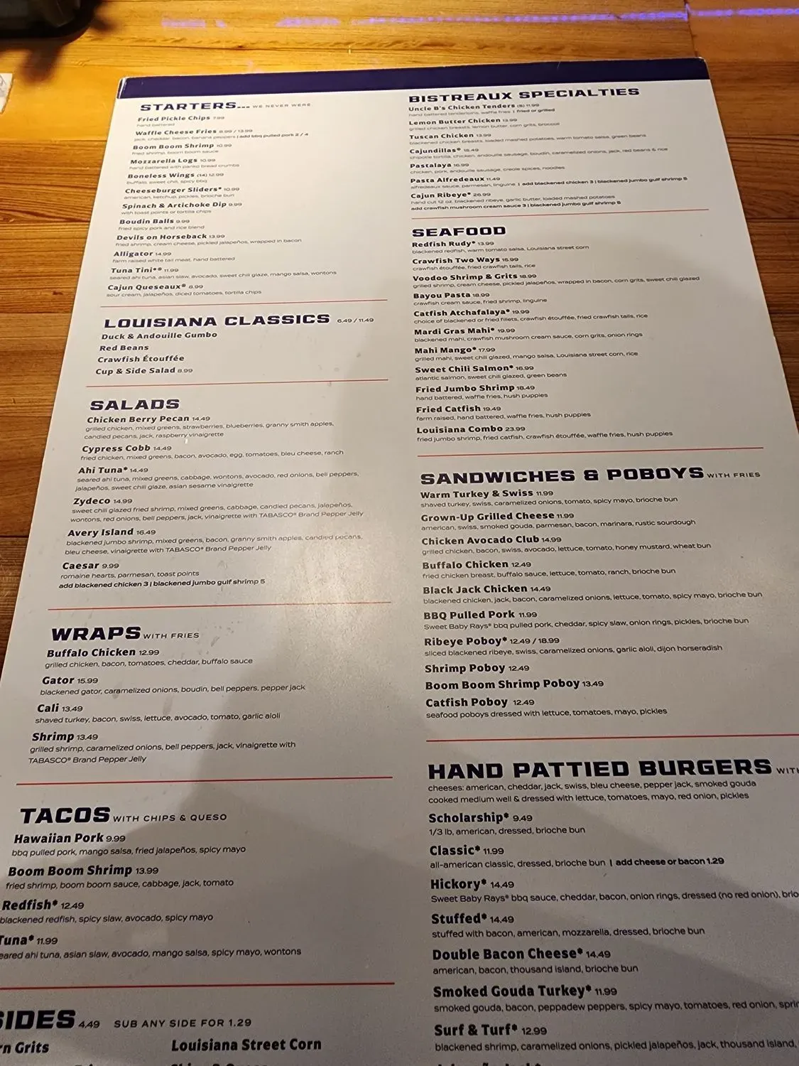 Menu 4