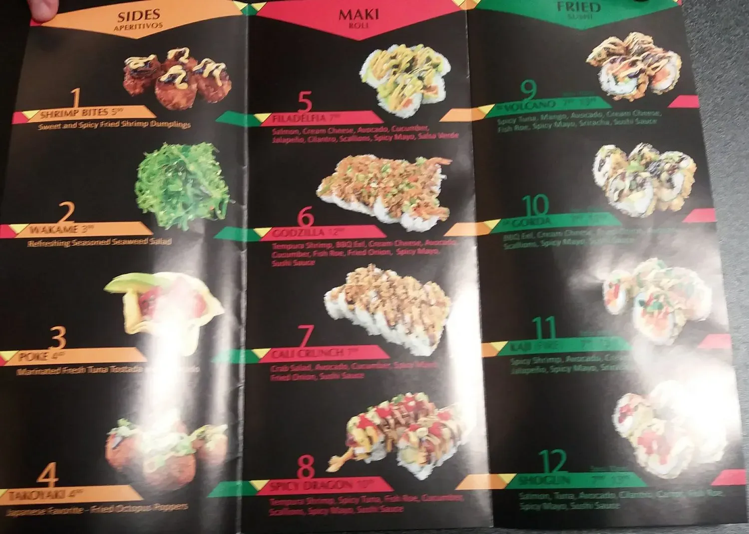 Menu 3