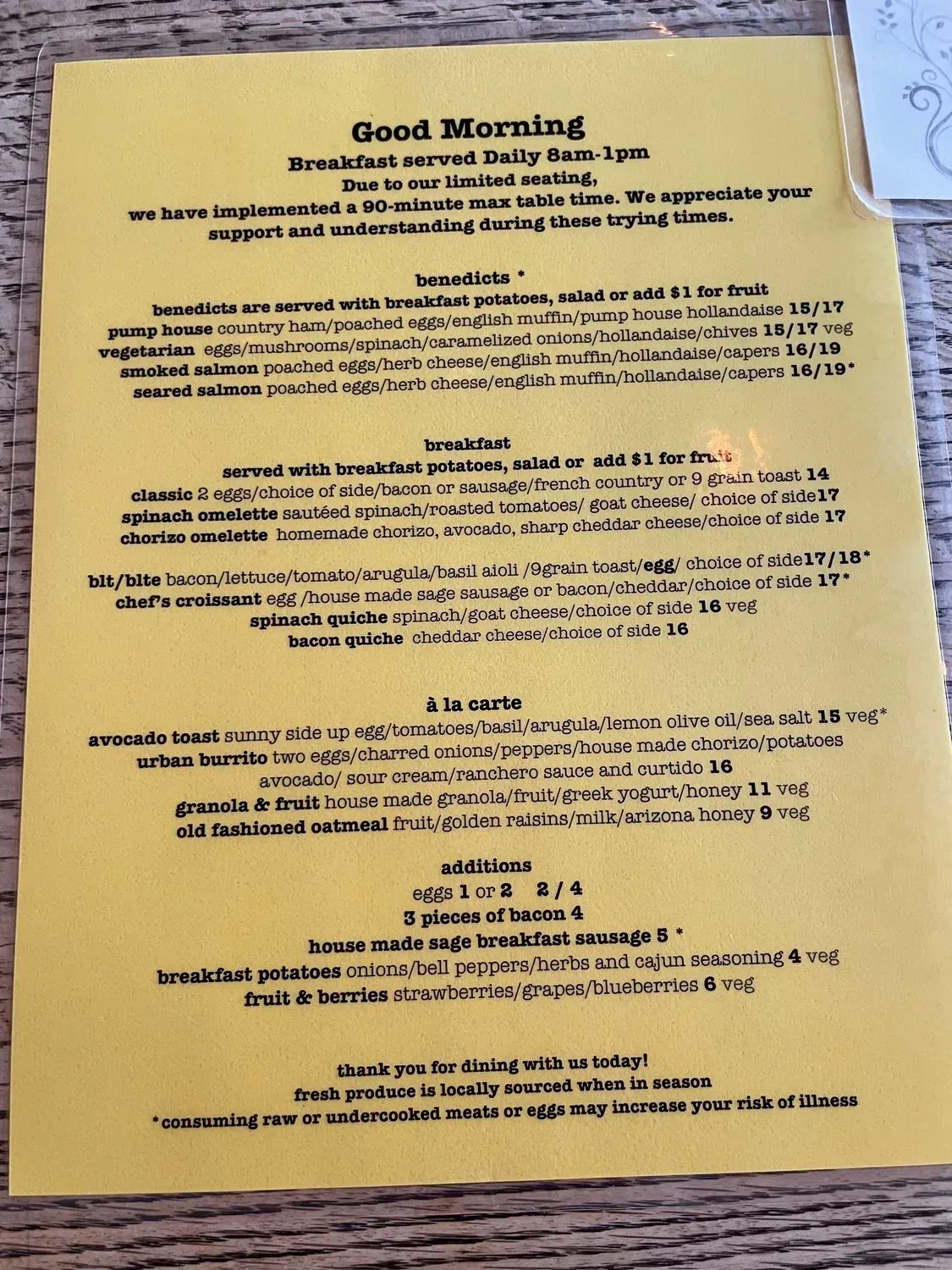 Menu 6