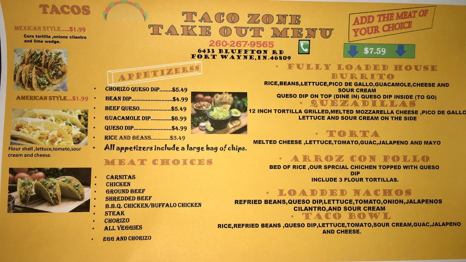 Menu 3