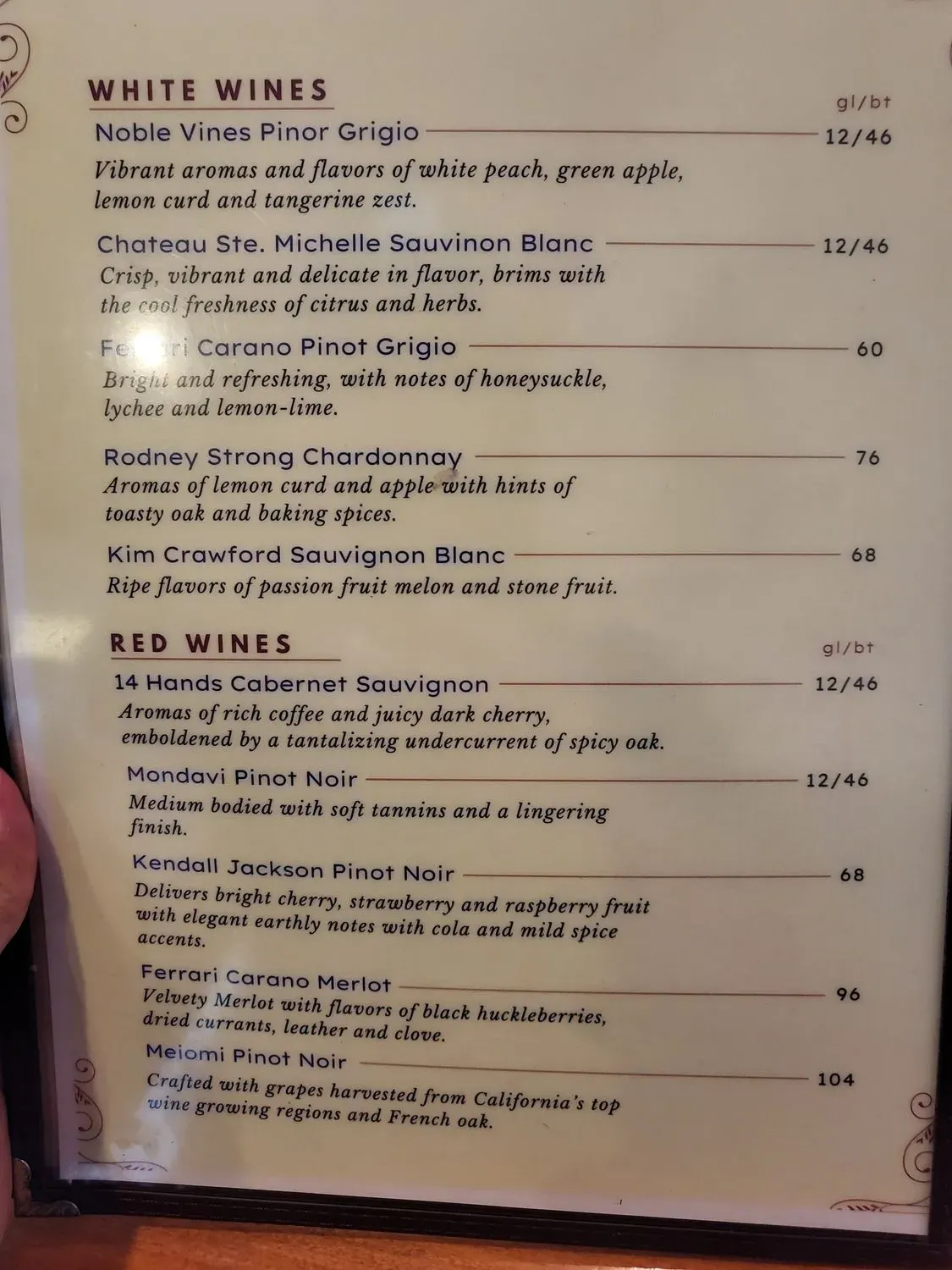 Menu 6