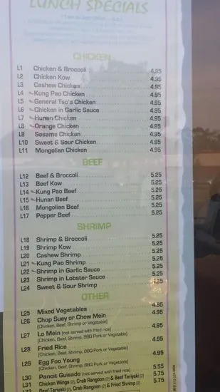 Menu 4