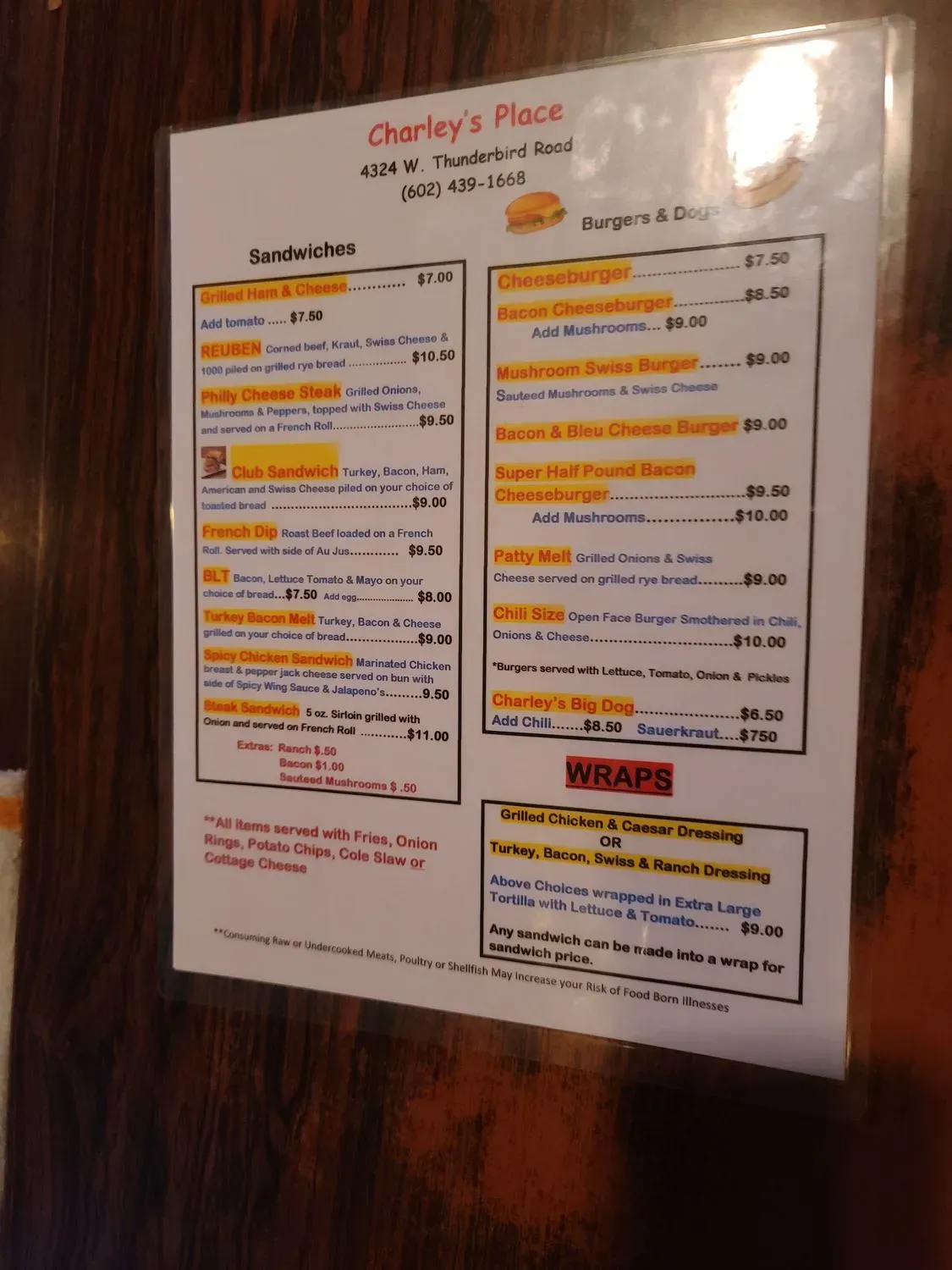 Menu 4