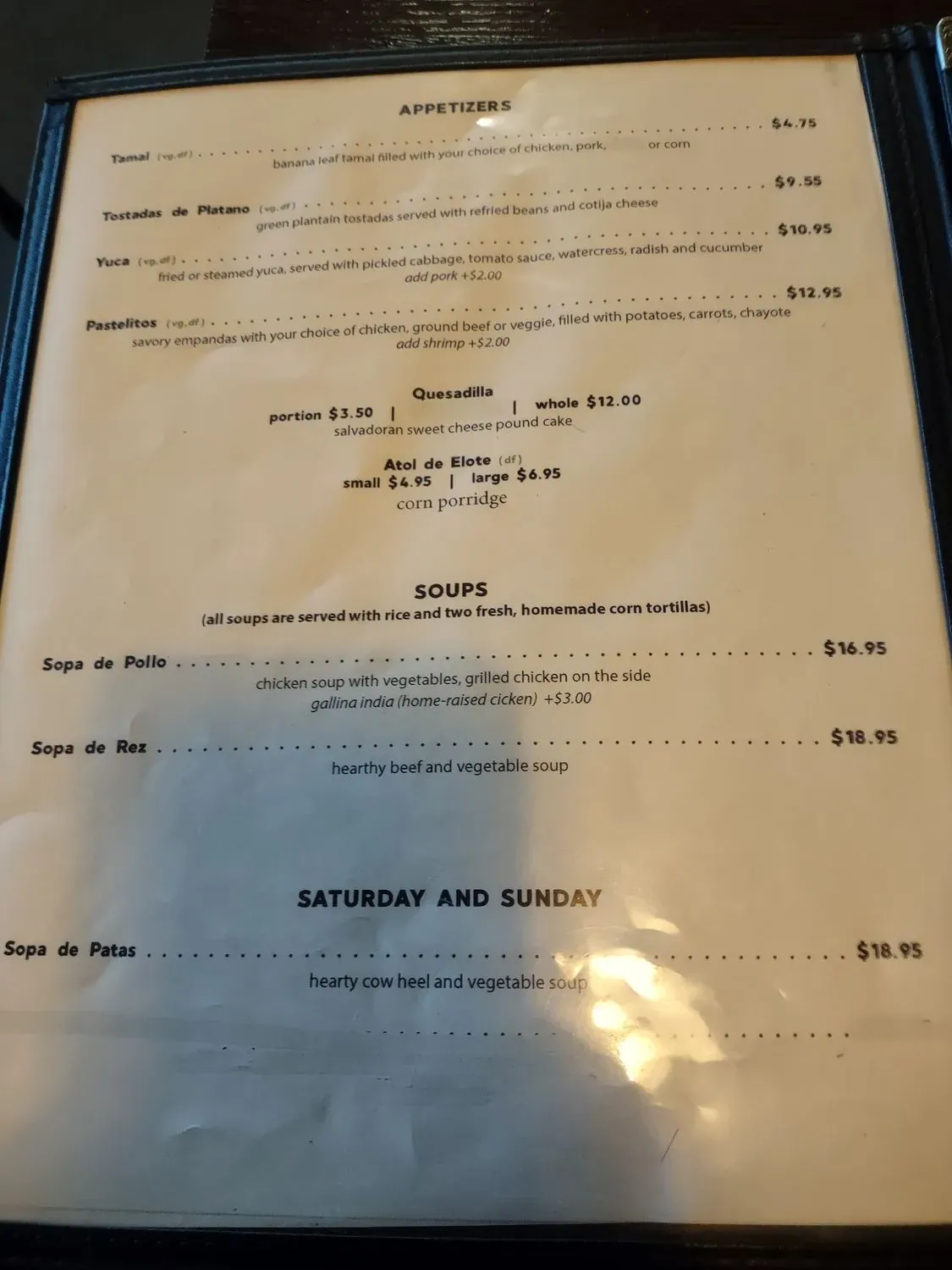 Menu 4