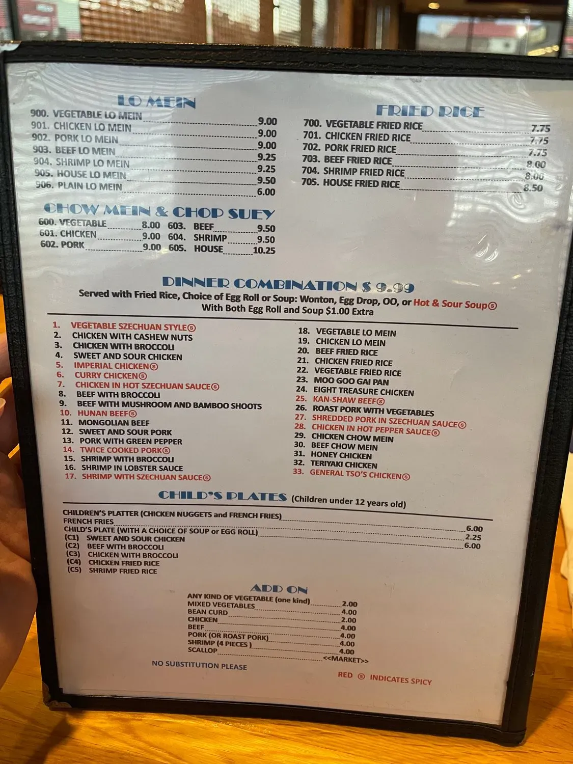 Menu 4