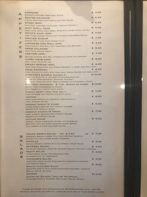 Menu 6