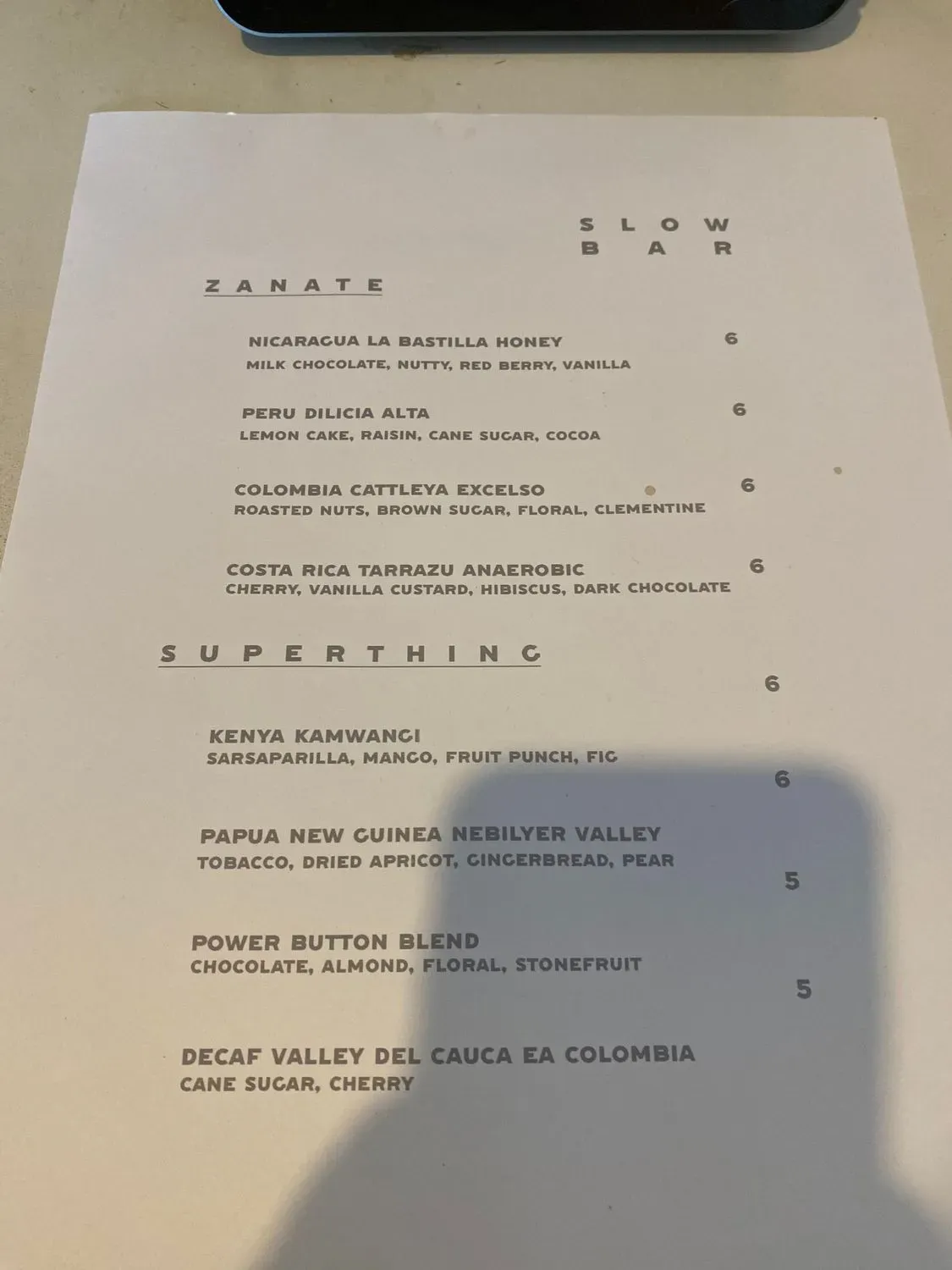 Menu 4