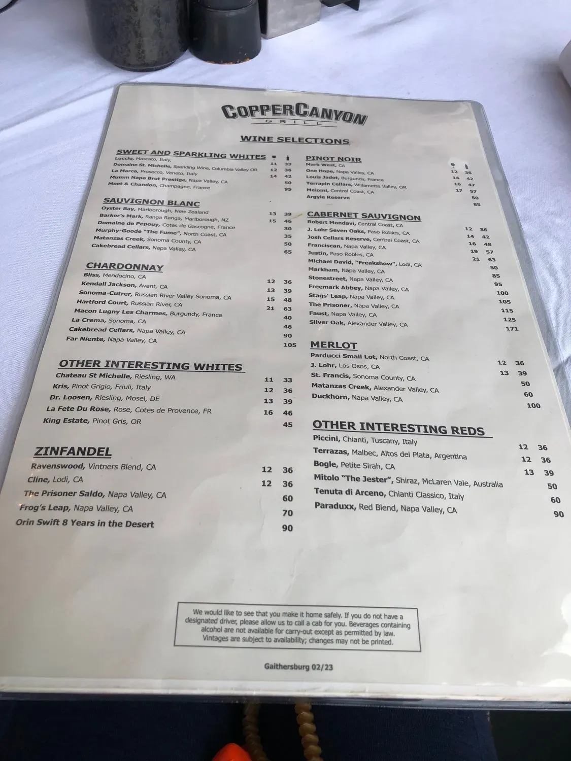 Menu 3