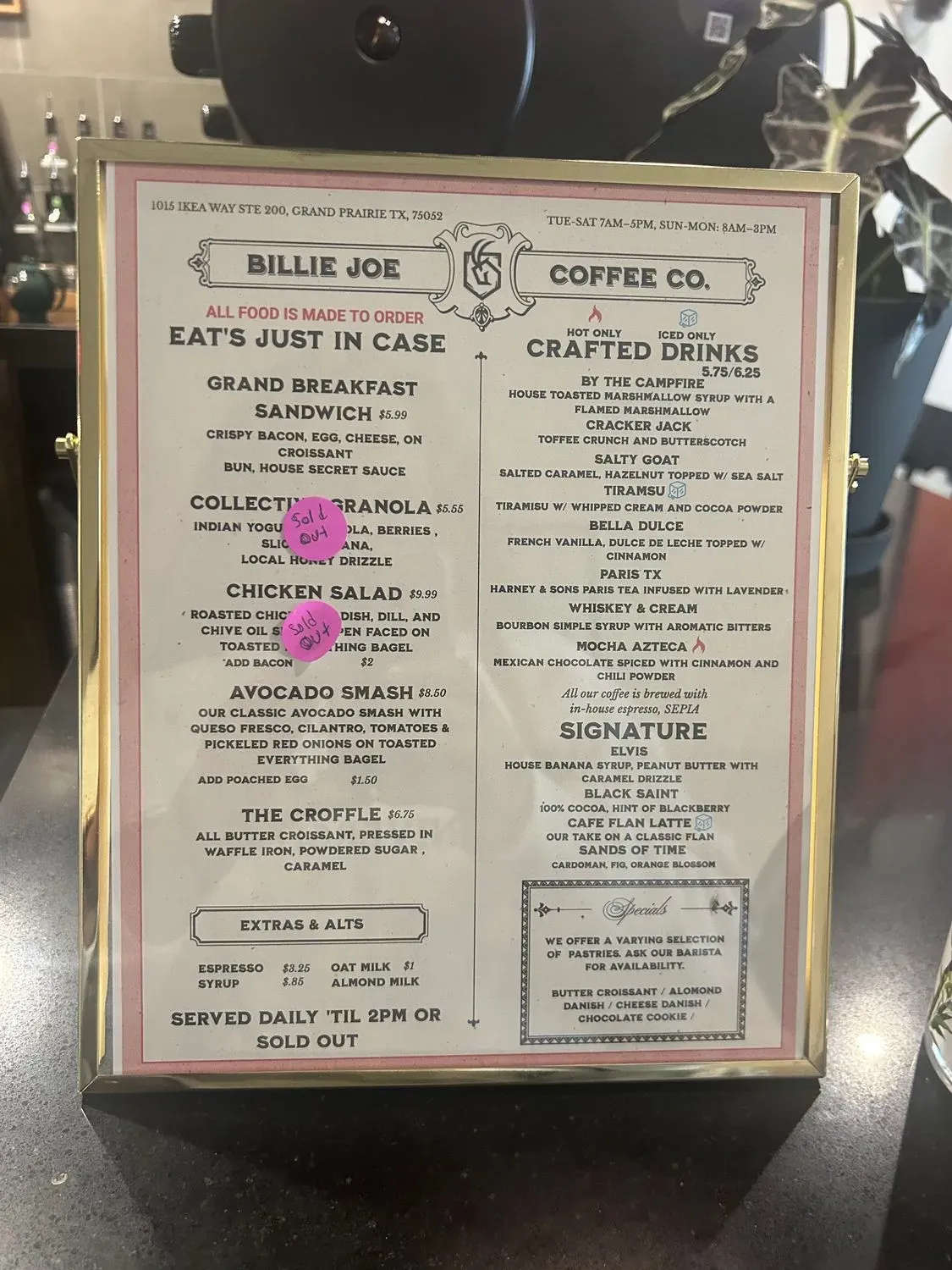 Menu 4