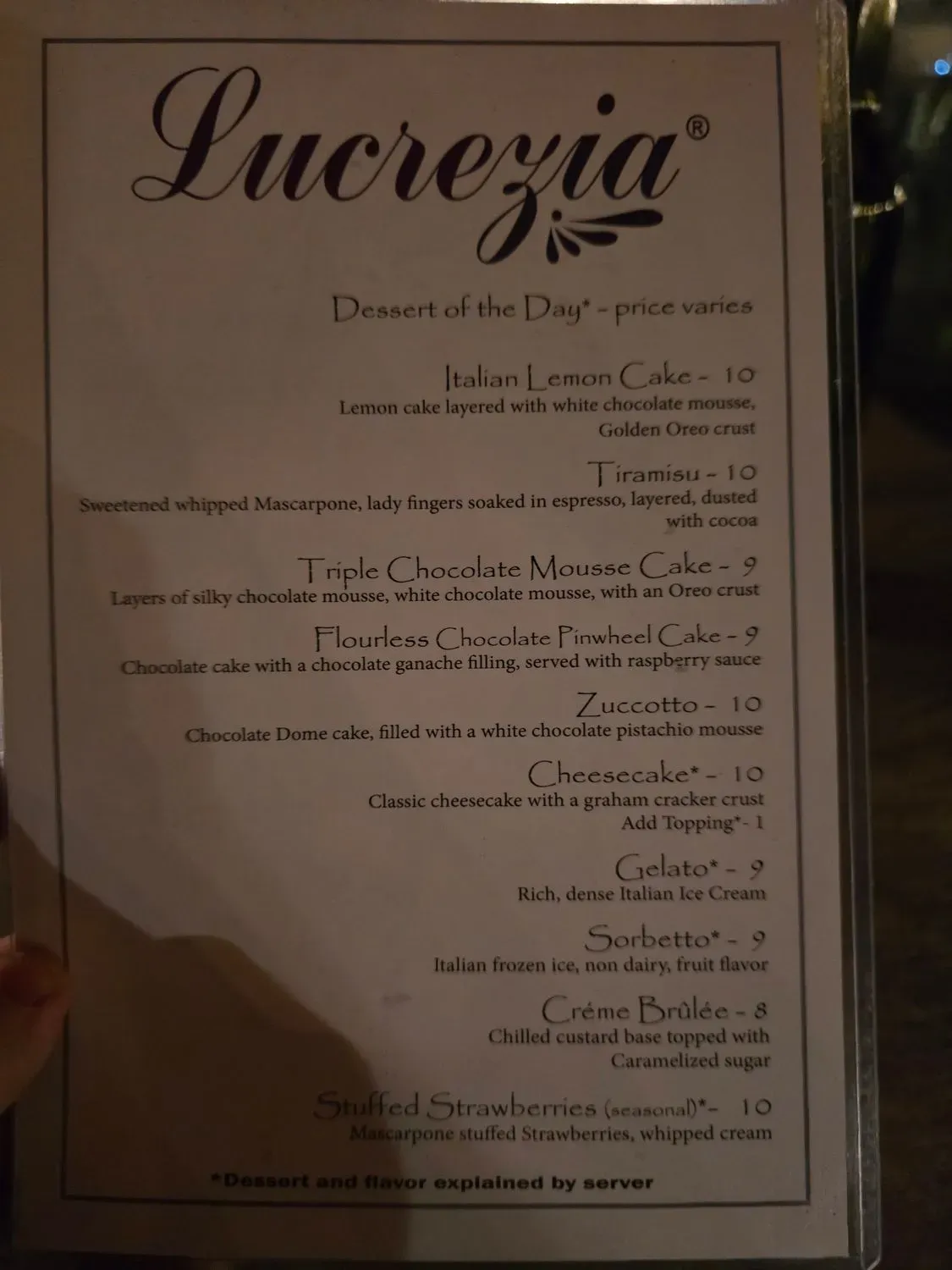 Menu 4