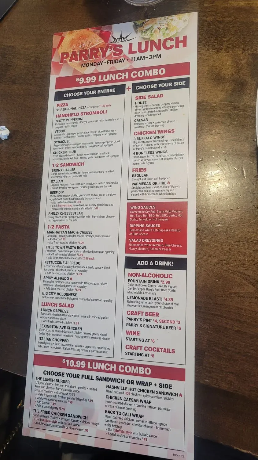 Menu 3