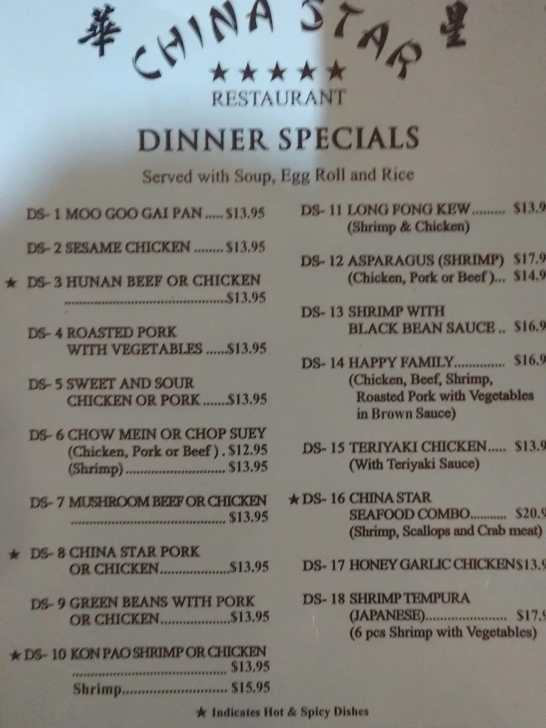 Menu 6