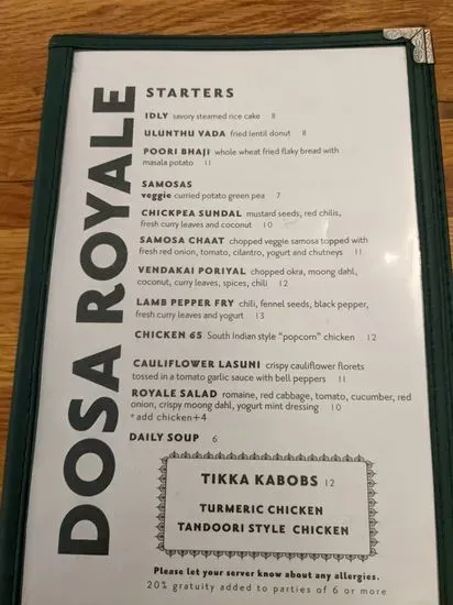 Menu 3