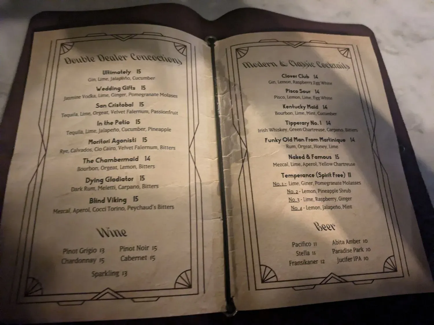 Menu 4