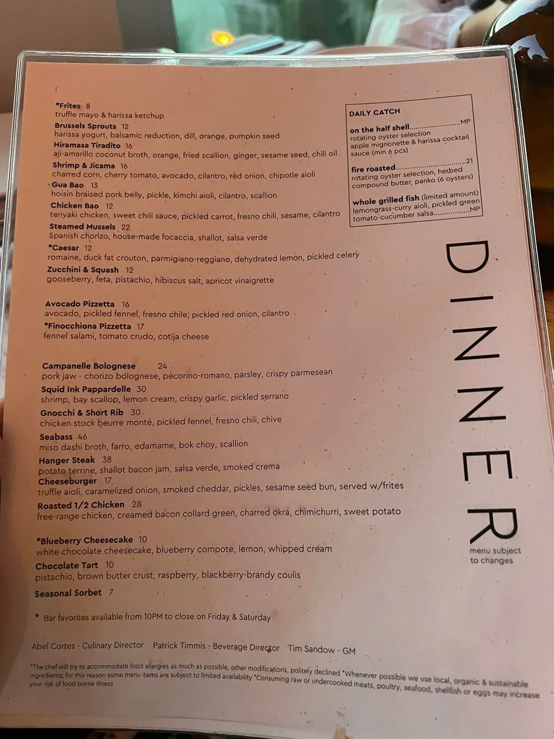 Menu 6