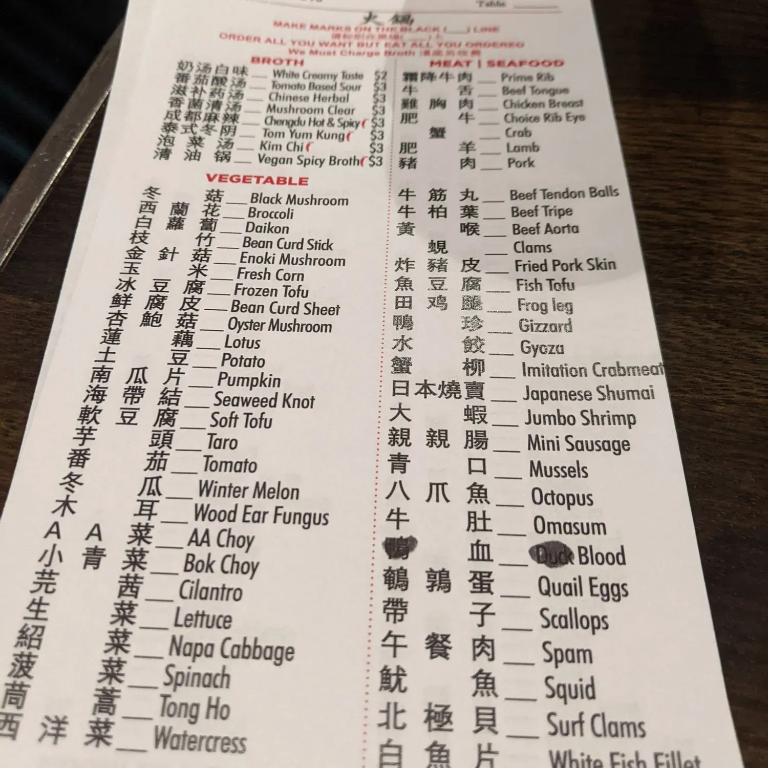 Menu 3