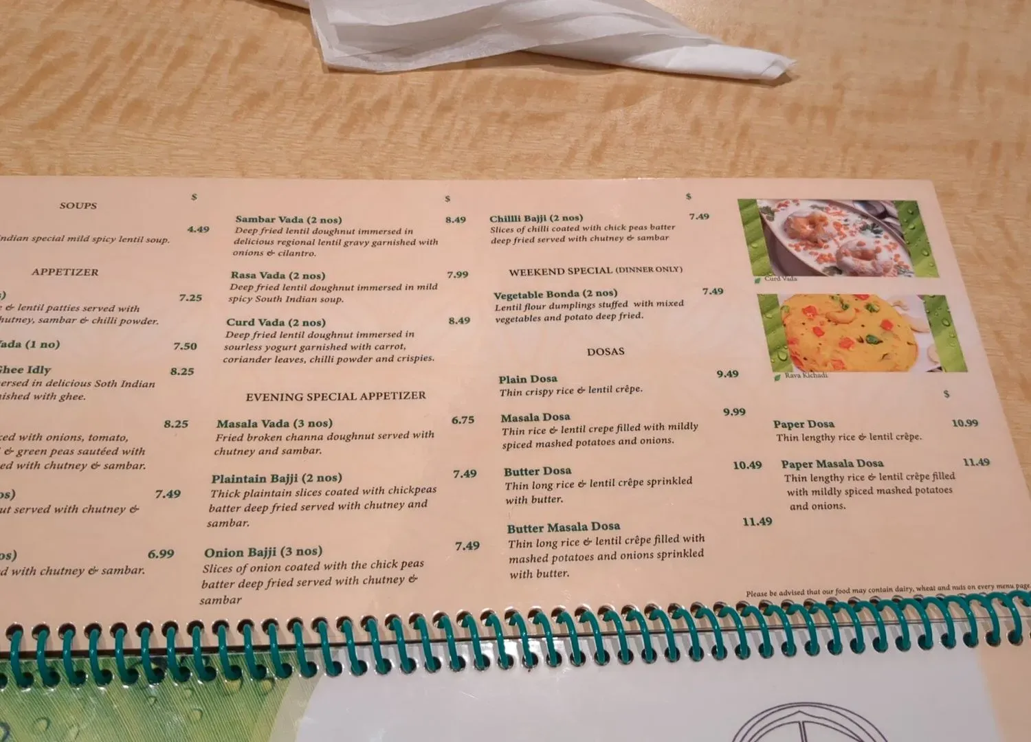 Menu 3