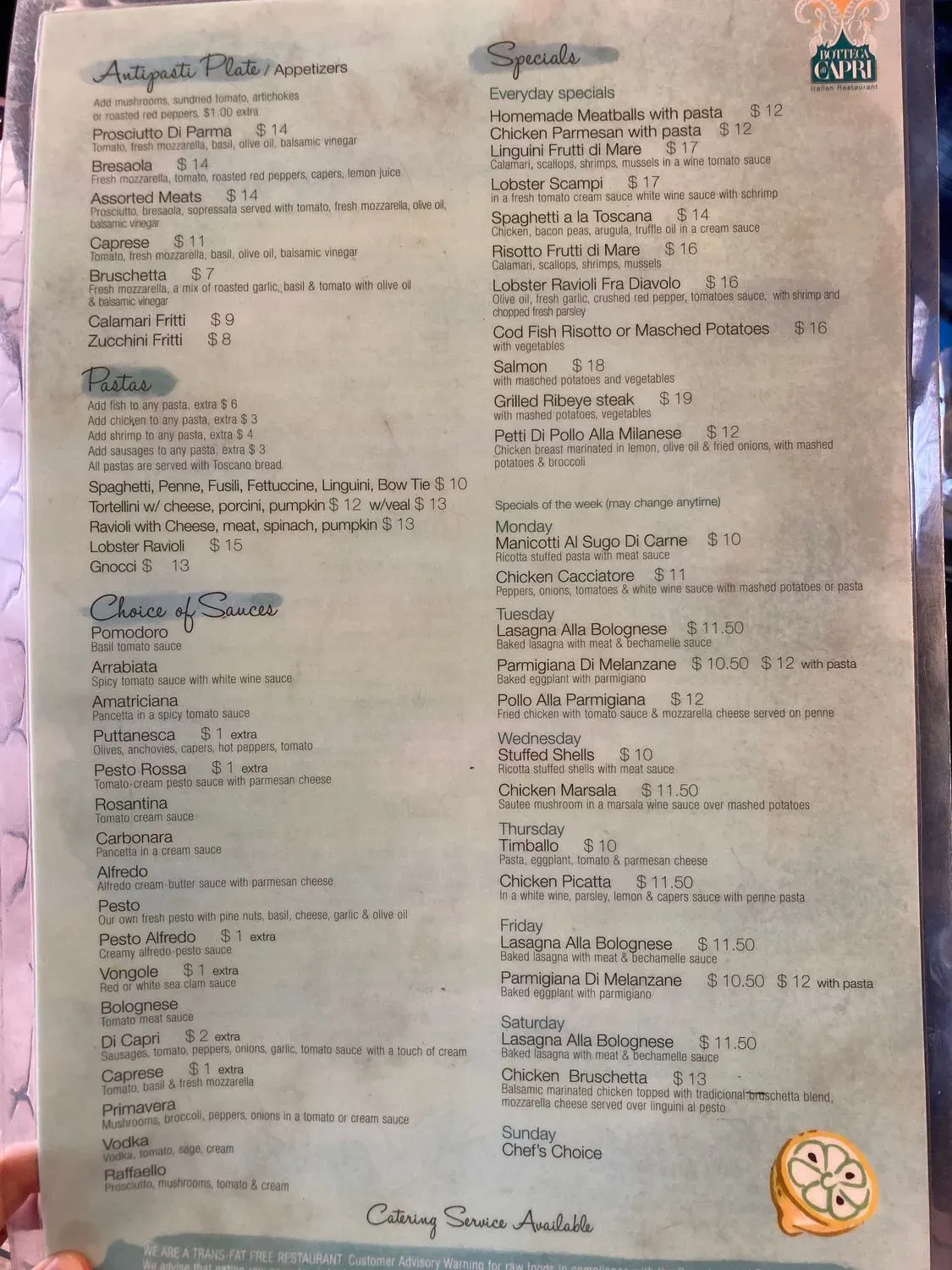 Menu 4