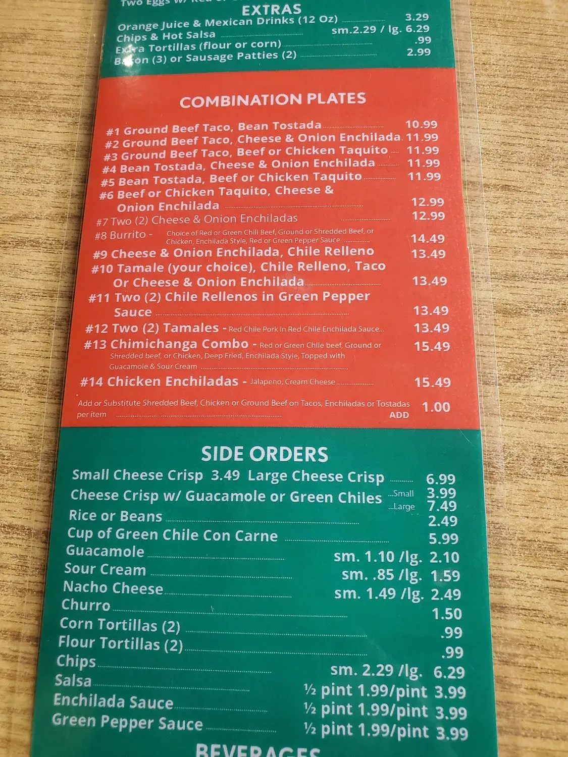 Menu 6